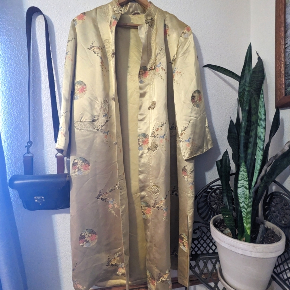 Golden Kimono (real silk)